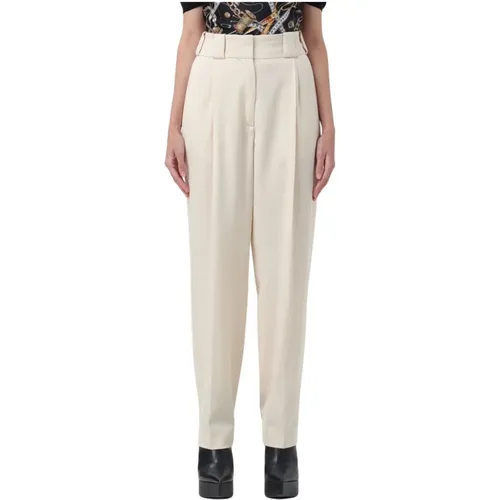 Chinos, female, , Size: M Elegant Womens Trousers - Moschino - Modalova