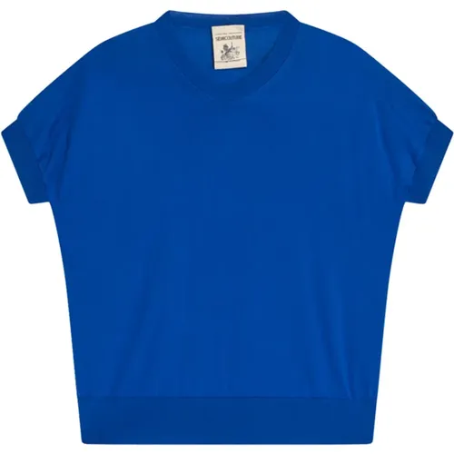 T-shirts and Polos , female, Sizes: L - Semicouture - Modalova