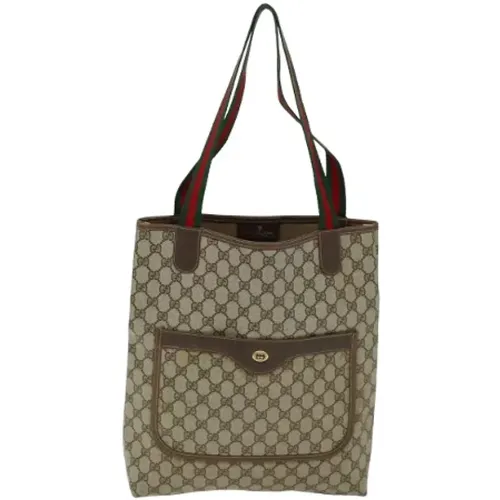 Pre-owned Canvas gucci-bags , female, Sizes: ONE SIZE - Gucci Vintage - Modalova