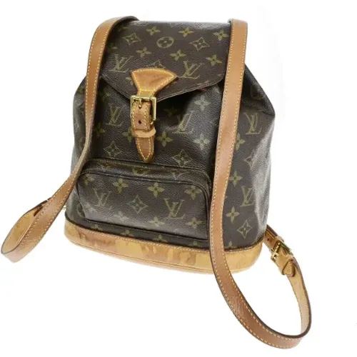 Pre-owned Backpacks, female, , Size: ONE SIZE Pre-owned Canvas backpacks - Louis Vuitton Vintage - Modalova