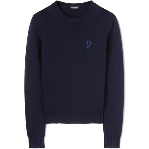 Round-neck Knitwear, female, , Size: M Dt281 M00856D Sweater - Dondup - Modalova