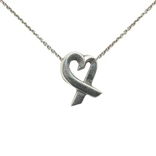 Pre-owned Jewellery, female, , Size: ONE SIZE Pre-owned Metal necklaces - Tiffany & Co. Pre-owned - Modalova