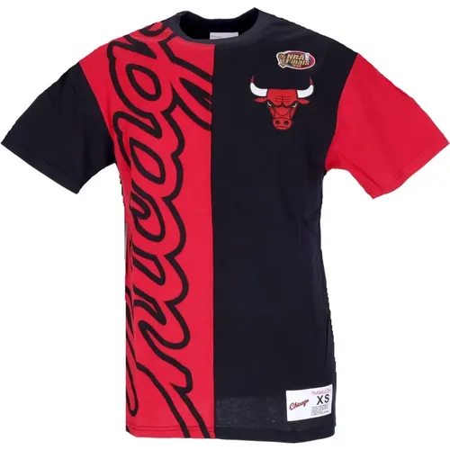 T-Shirts, male, , Size: S Chicago Bulls NBA Tee 1996 Finals - Mitchell & Ness - Modalova