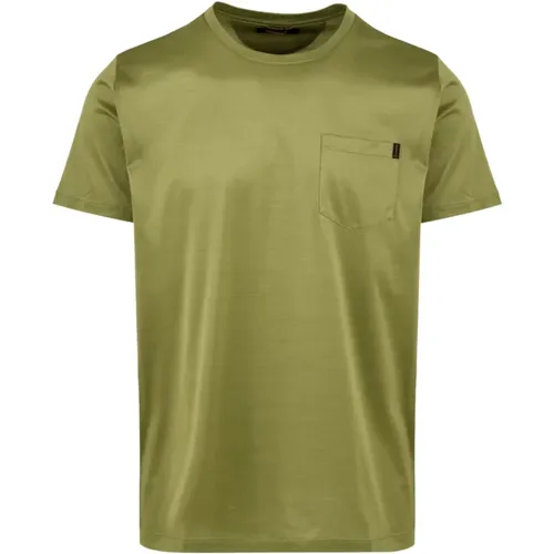 Cotton T-shirts and Polos , male, Sizes: M, 3XL, XL, 2XL, L - Moorer - Modalova