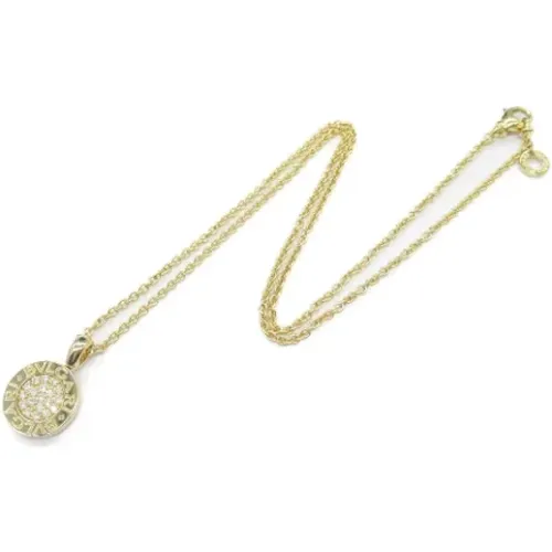 Pre-owned Jewellery, female, , Size: ONE SIZE Pre-owned Yellow Gold necklaces - Bvlgari Vintage - Modalova