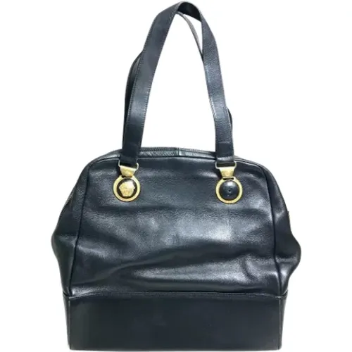 Pre-owned Handbags, unisex, , Size: ONE SIZE Pre-owned Leather handbags - Versace Pre-owned - Modalova