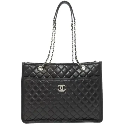 Pre-owned Tote Bags, female, , Size: ONE SIZE Pre-owned Leather totes - Chanel Vintage - Modalova