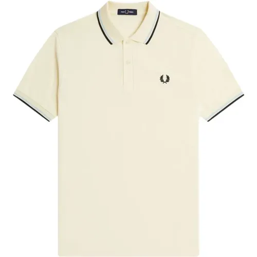 Polo Shirts, male, , Size: S Twin Tipped Shirt - Regular Fit - Fred Perry - Modalova