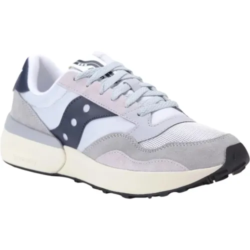 Sneakers, male, , Size: 11 US Modern Grey/Navy Sneakers - Saucony - Modalova