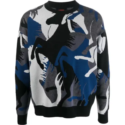 Sweaters , male, Sizes: S - Ferrari - Modalova