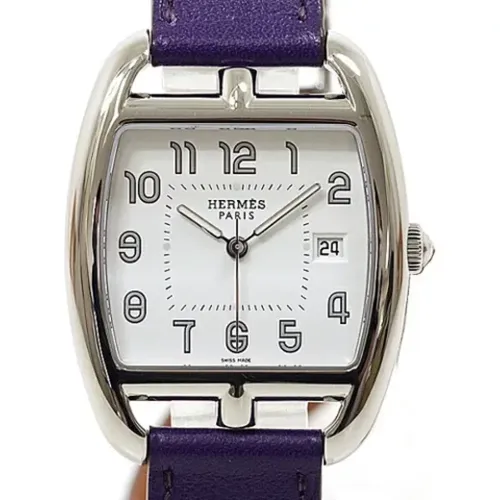 Pre-owned Watches, male, , Size: ONE SIZE Pre-owned Stainless Steel watches - Hermès Vintage - Modalova