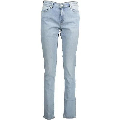 Slim-fit Mode Jeans für Frauen , Damen, Größe: W28 L34 - Gant - Modalova