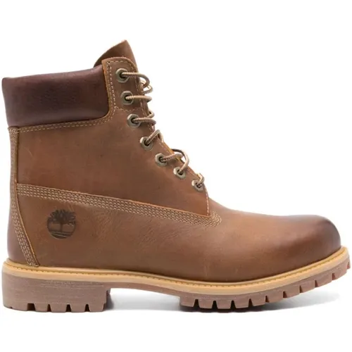 Leather Waterproof Boots , male, Sizes: 10 UK, 8 1/2 UK, 8 UK, 9 UK, 9 1/2 UK, 6 1/2 UK - Timberland - Modalova