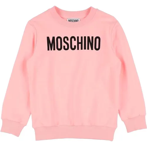 Bedruckter Rundhalsausschnitt Pullover - Moschino - Modalova