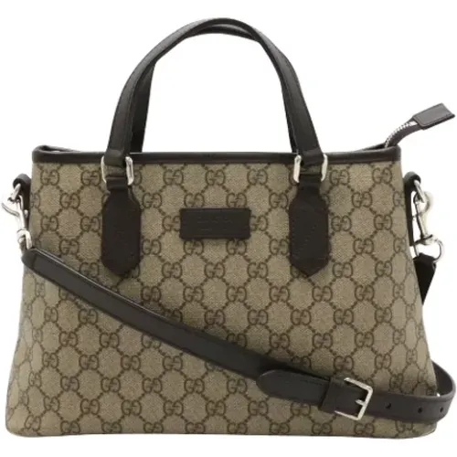 Pre-owned Canvas gucci-bags , female, Sizes: ONE SIZE - Gucci Vintage - Modalova