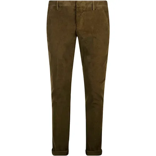 Gaubert Corduroy Slim Chino Hose , Herren, Größe: W29 - Dondup - Modalova