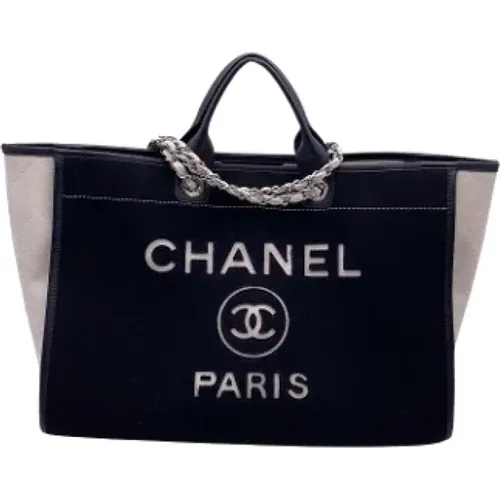 Pre-owned Tote Bags, female, , Size: ONE SIZE Pre-owned Leather chanel-bags - Chanel Vintage - Modalova