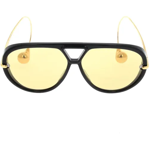 Stylische Sonnenbrille - Bottega Veneta - Modalova