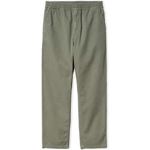 Straight Trousers, male, , Size: S Flint Pant - Carhartt WIP - Modalova