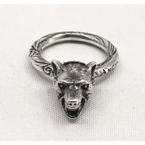 Pre-owned Jewellery, female, , Size: ONE SIZE Pre-owned Metal rings - Gucci Vintage - Modalova