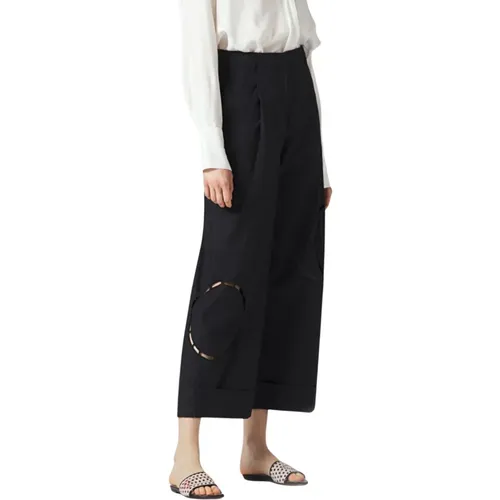 Cropped Pants , female, Sizes: XS - Manila Grace - Modalova