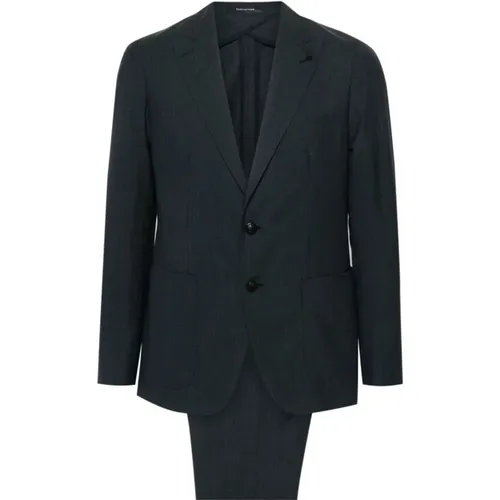 Mens Clothing Suit Ner+bianco Nero Grig Ss24 , male, Sizes: XL, L, M - Tagliatore - Modalova
