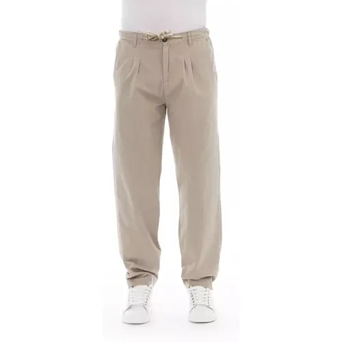 Straight Trousers, male, , Size: M Chic Chino Pants - Baldinini - Modalova