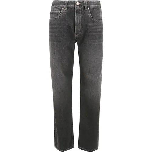 Women's Clothing Jeans C8999 Ss24 , female, Sizes: L - BRUNELLO CUCINELLI - Modalova