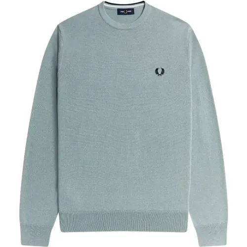 Sweatshirts, male, , Size: L Classic Crew Neck Jumper in - Fred Perry - Modalova