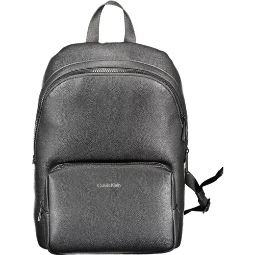 Polyurethane Backpack with Laptop Space , unisex, Sizes: ONE SIZE - Calvin Klein - Modalova