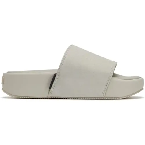 Sliders, female, , Size: 9 US Orbit Grey Slide Sandals - Y-3 - Modalova