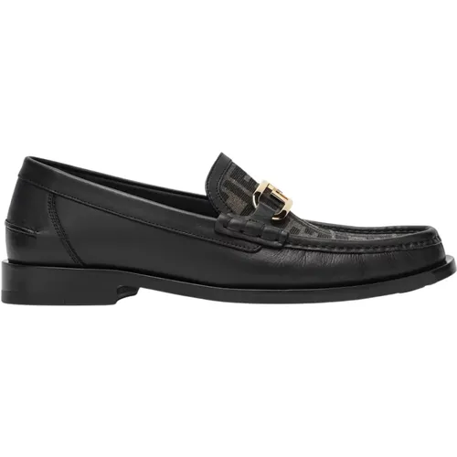 Loafers, male, , Size: 7 US Stylish Mocassino Sandals - Fendi - Modalova