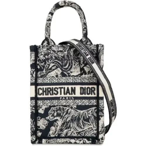 Pre-owned Tote Bags, female, , Size: ONE SIZE Pre-owned Fabric handbags - Dior Vintage - Modalova