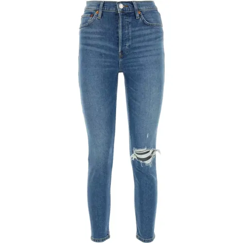 Skinny Jeans , Damen, Größe: W27 - Re/Done - Modalova