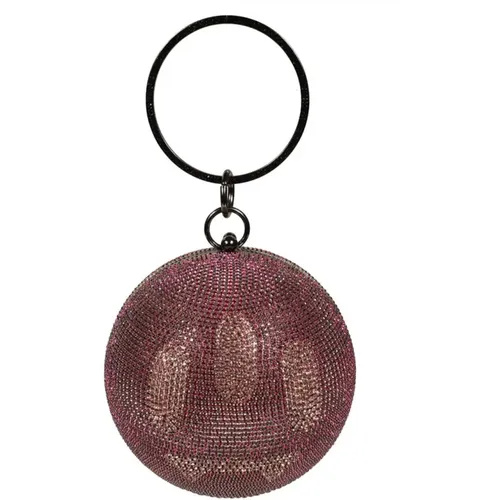 Handbags, female, , Size: ONE SIZE Crystal Handbag with Removable Shoulder Strap - Barrow - Modalova