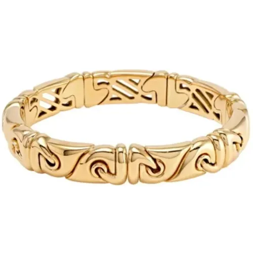 Pre-owned Jewellery, female, , Size: ONE SIZE Pre-owned Gold bracelets - Bvlgari Vintage - Modalova