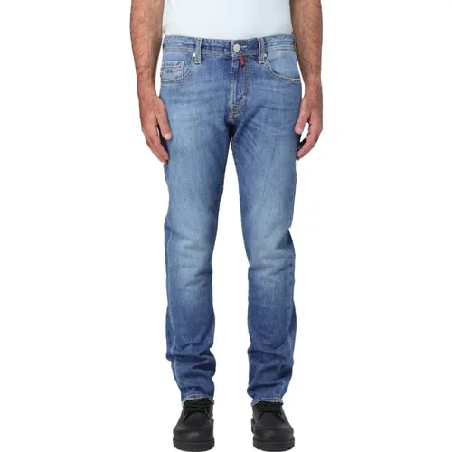 Blaue Baumwolljeans Hose , Herren, Größe: W32 - Tramarossa - Modalova