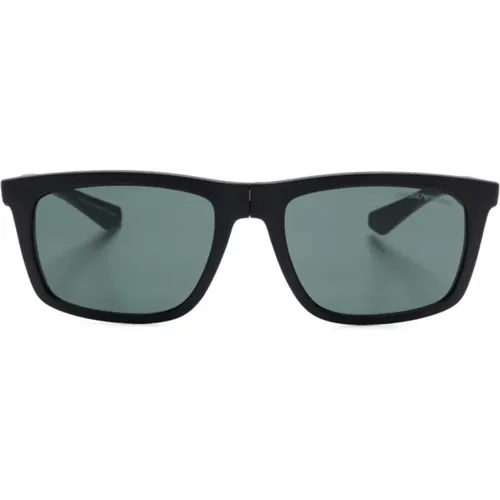 Ea4235 50011W Sunglasses , male, Sizes: 53 MM - Emporio Armani - Modalova