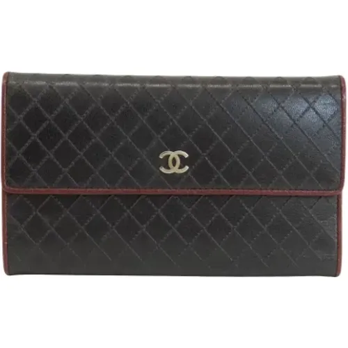 Pre-owned Wallets, female, , Size: ONE SIZE Pre-owned Leather wallets - Chanel Vintage - Modalova