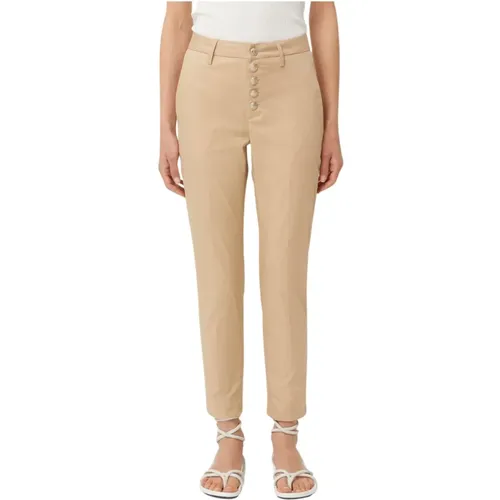 Chinos, female, , Size: W27 Carmen Pants - Dondup - Modalova