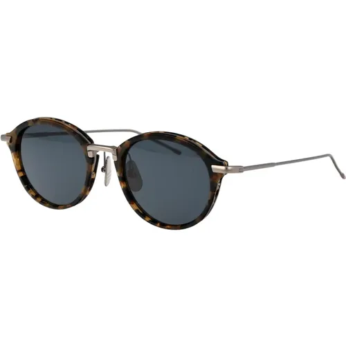 Stylische Sonnenbrille mit einzigartigem Design Thom - Thom Browne - Modalova