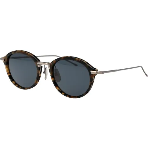 Thom , Sunglasses, female, , Size: 49 MM Stylish Sunglasses with Unique Design - Thom Browne - Modalova