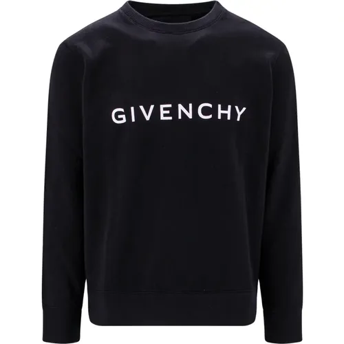 Cotton Logo Sweatshirt , male, Sizes: XL, L - Givenchy - Modalova