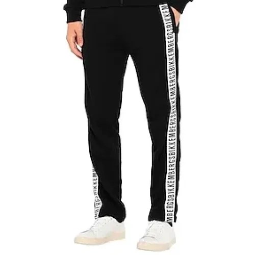 Sweatpants, male, , Size: M Regular Fit Jogger Pants - Bikkembergs - Modalova