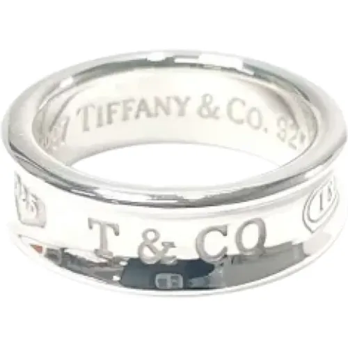 Pre-owned Silber ringe , Damen, Größe: ONE Size - Tiffany & Co. Pre-owned - Modalova