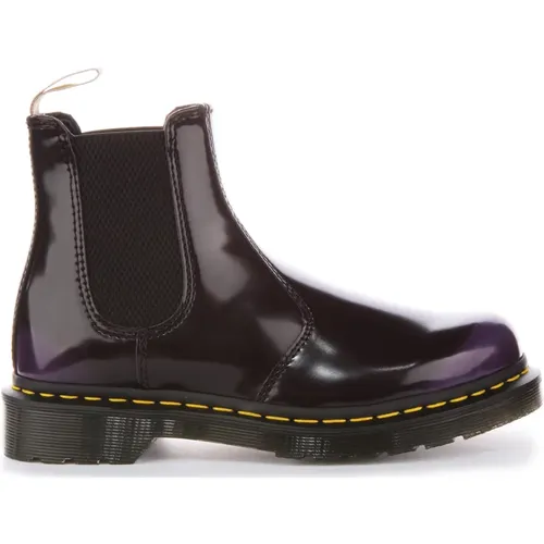 Vegan Slip-On Boots Black , female, Sizes: 6 UK, 5 UK, 7 UK, 4 UK - Dr. Martens - Modalova