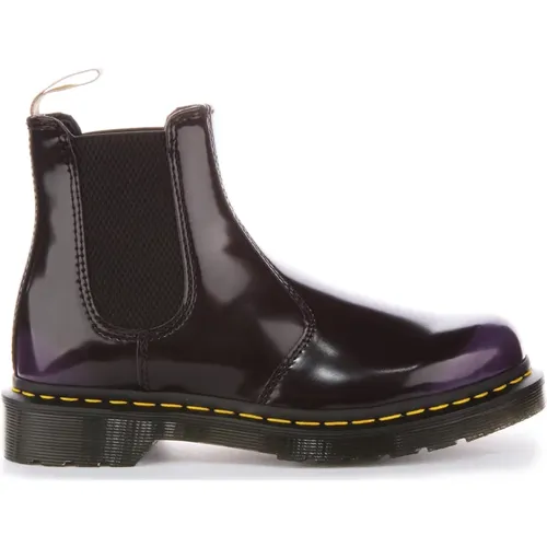 Vegan Slip-On Boots Black , female, Sizes: 6 UK, 8 UK, 5 UK, 7 UK, 4 UK - Dr. Martens - Modalova