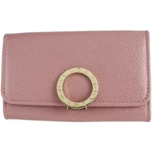 Pre-owned Wallets, female, , Size: ONE SIZE Pre-owned Leather wallets - Bvlgari Vintage - Modalova