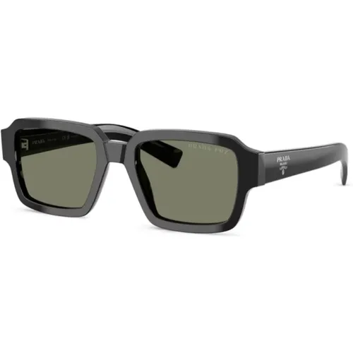 Sunglasses, male, , Size: 52 MM PR 02Zs 1Ab03R Sunglasses - Prada - Modalova