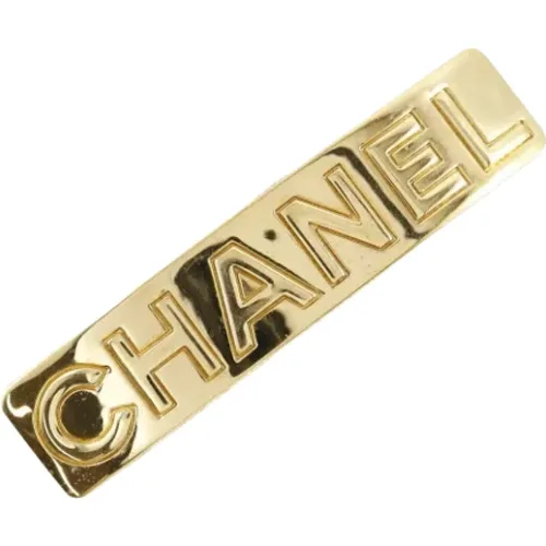 Pre-owned Jewellery, female, , Size: ONE SIZE Pre-owned Metal hair-accessories - Chanel Vintage - Modalova